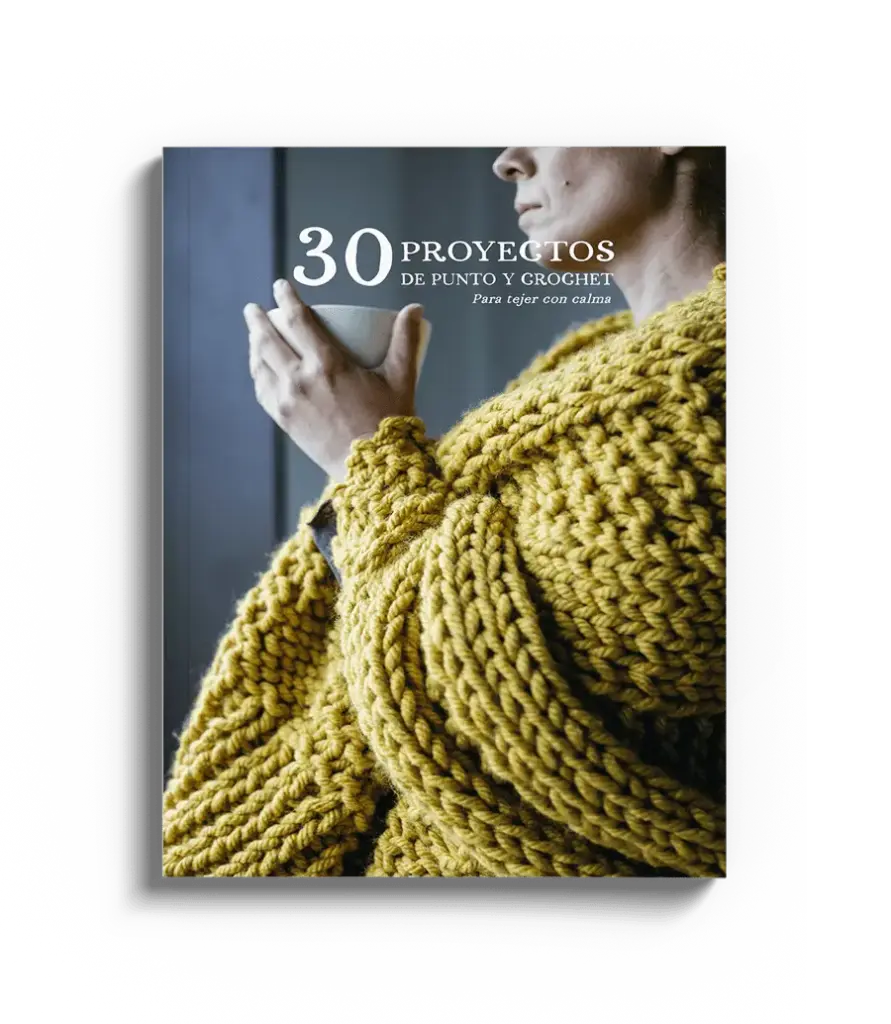 30 PROYECTOS DIY DE PUNTO Y CROCHET PARA TEJER CON CALMA